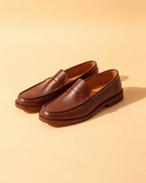 Leather Loafers