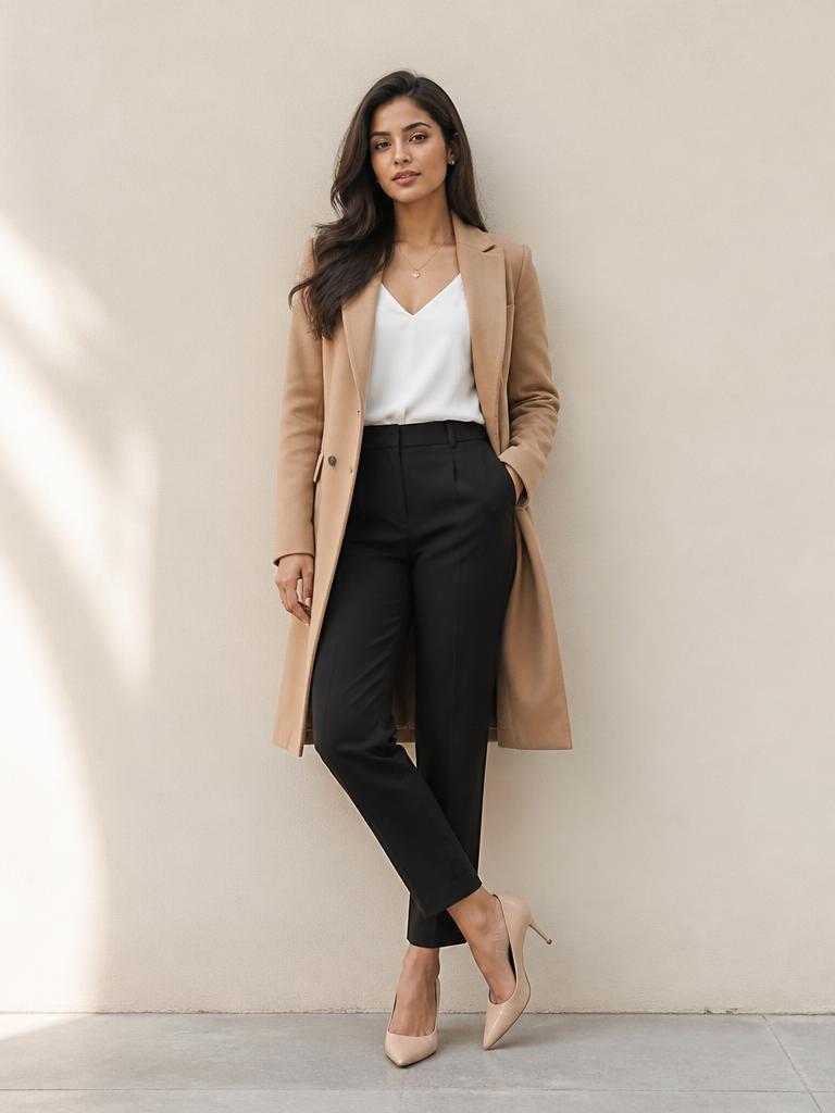 Professional · Womenswear — AI Outfit Preview